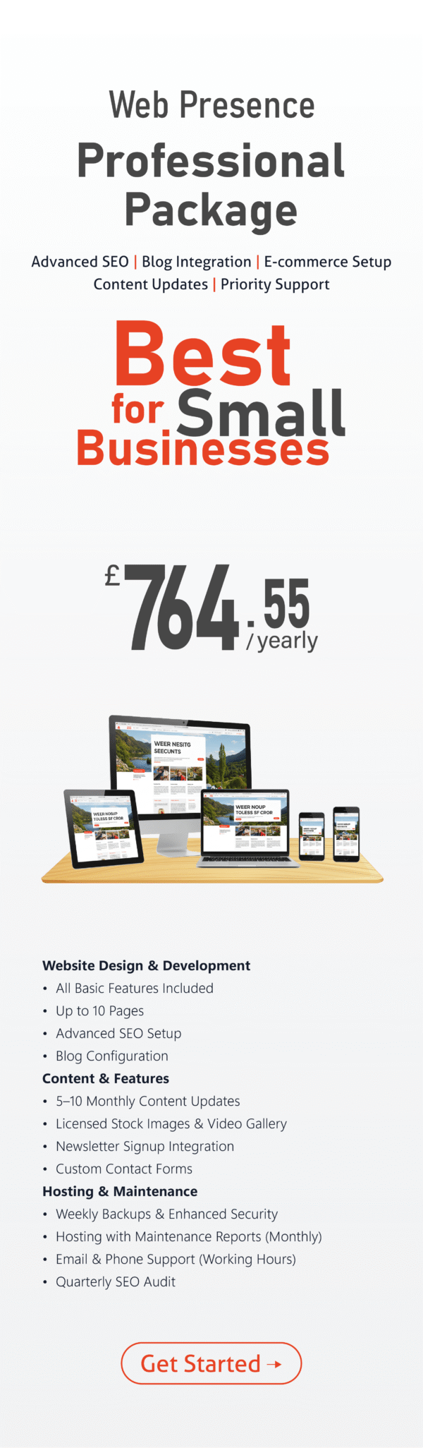 Yearly - Web Presence - Professional