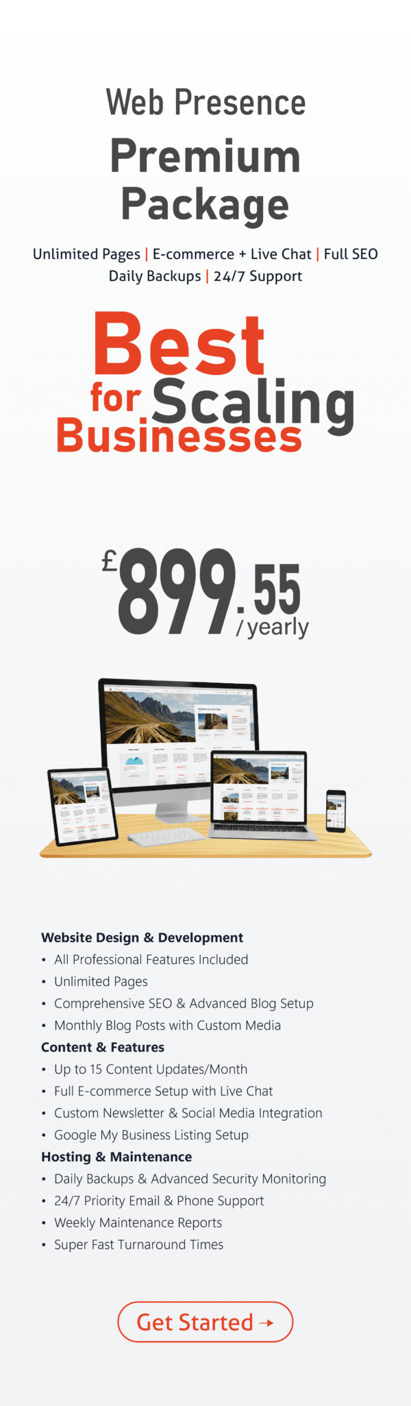 Yearly - Web Presence - Premium